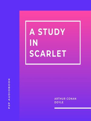 cover image of A Study In Scarlet (Unabridged)